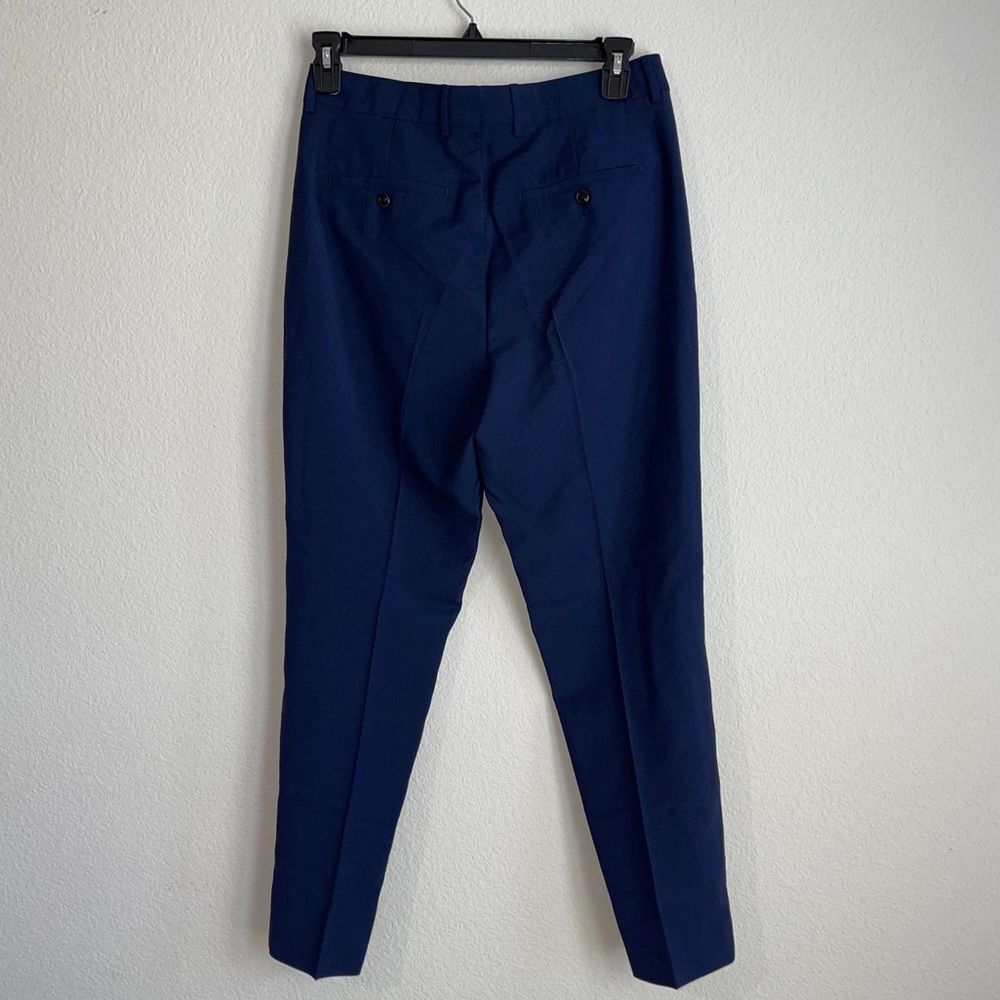 AMI Carott Fit Trousers in Blue, NWT, Size S 32x29 - Picture 4 of 7